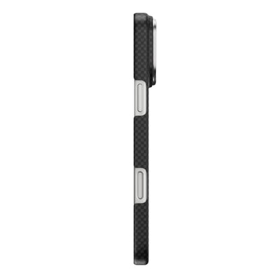 DCC-208 Magsafe Uyumlu Aramid Fiber Karbon iPhone 17 Pro Kılıf