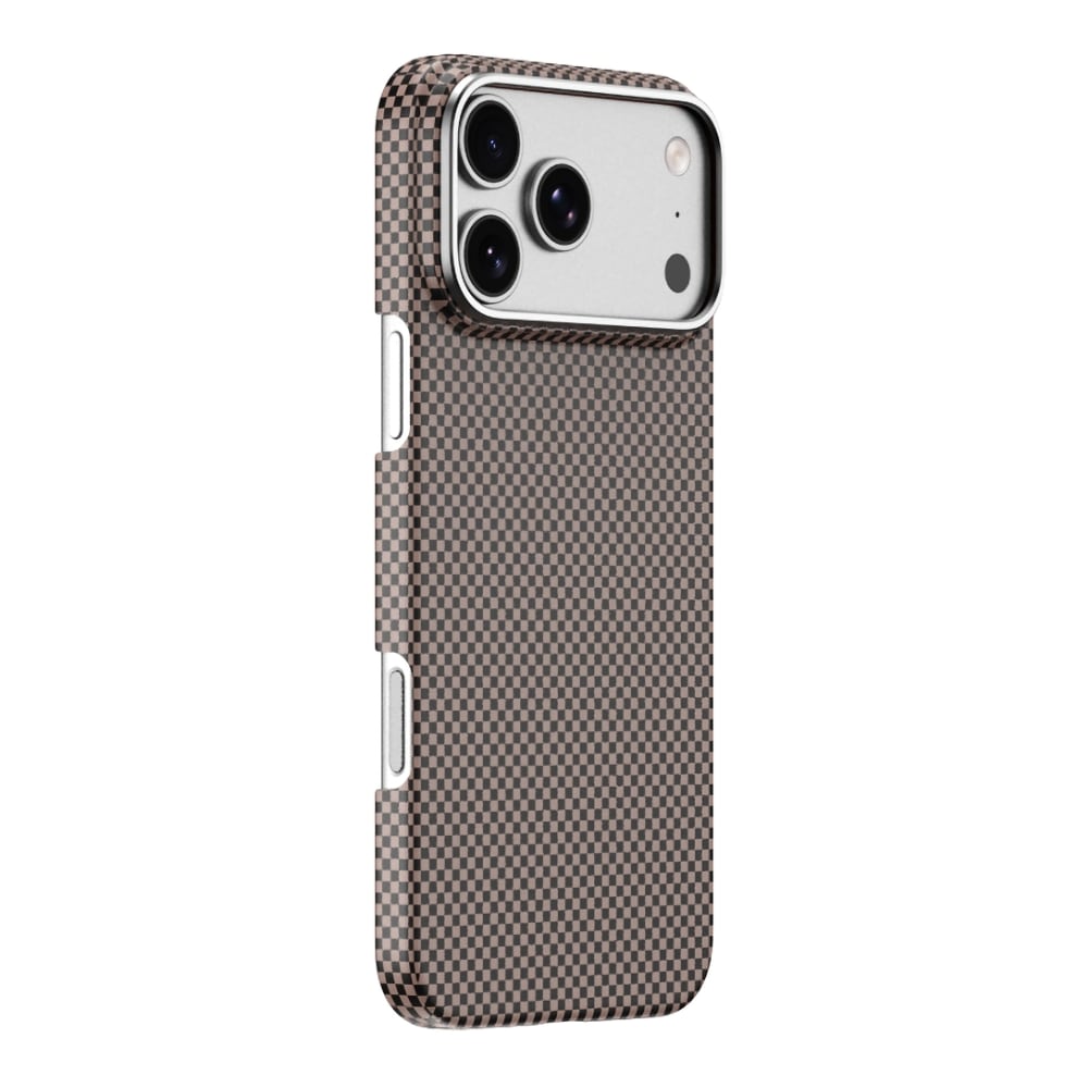 DCC-208 Magsafe Uyumlu Aramid Fiber Karbon iPhone 17 Pro Max Kılıf