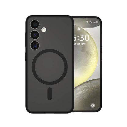 FGG-024 Galaxy S24 Plus Magsafe Uyumlu Lekelere Dayanıklı Kılıf