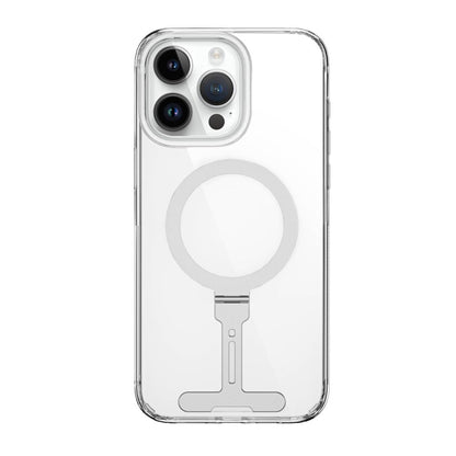 FYY-014 Magsafe Uyumlu Standlı Şeffaf iPhone 15 Pro Kılıf