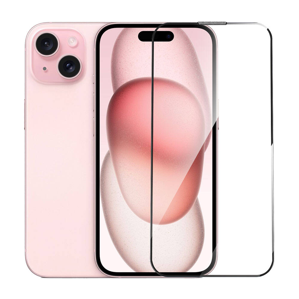 GT-008 Polimer Oleofobik iPhone 15 Plus Ekran Koruyucu 10'lu