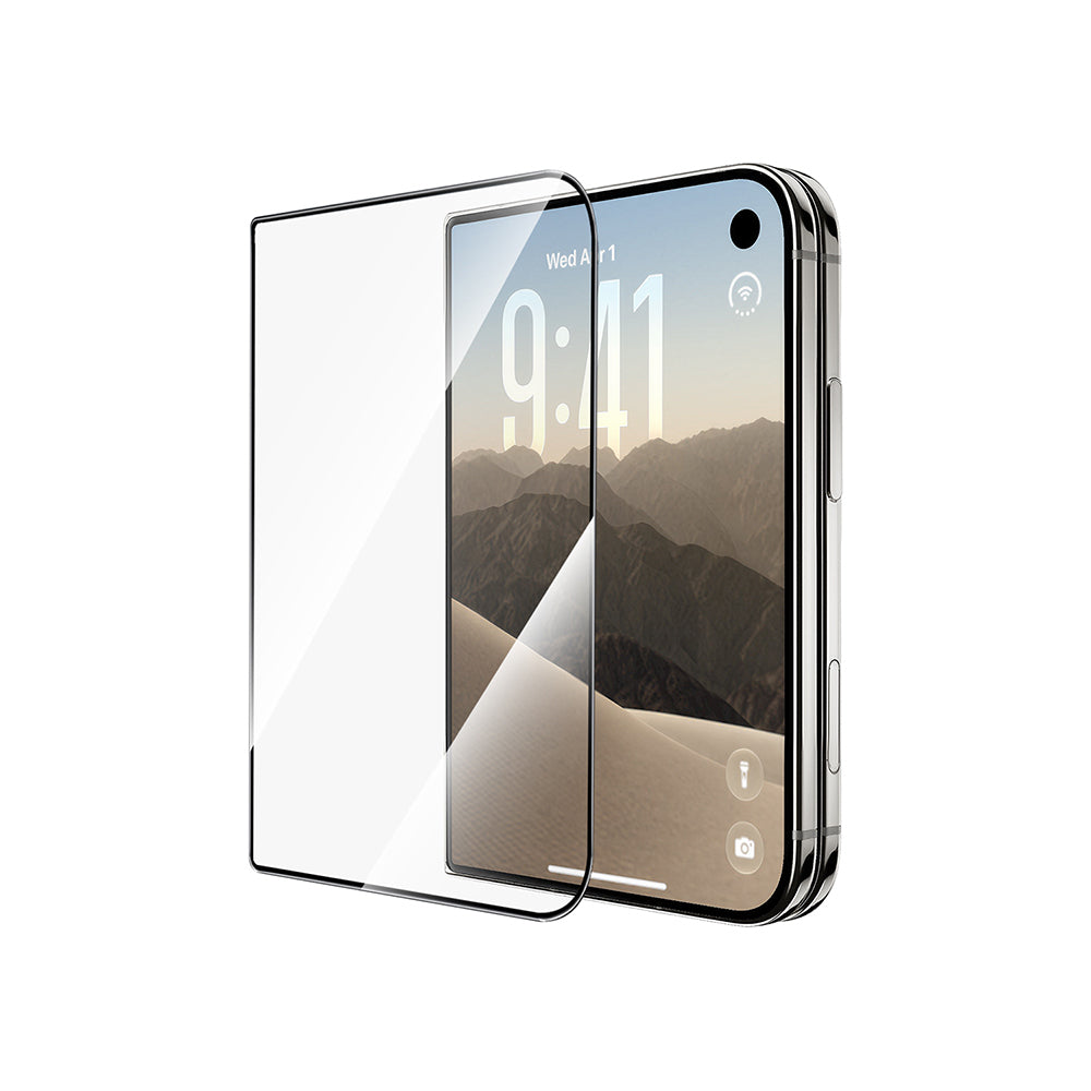 GT-009 iPhone Duo Polimer Oleofobik 9H Temperli Cam Ekran Koruyucu