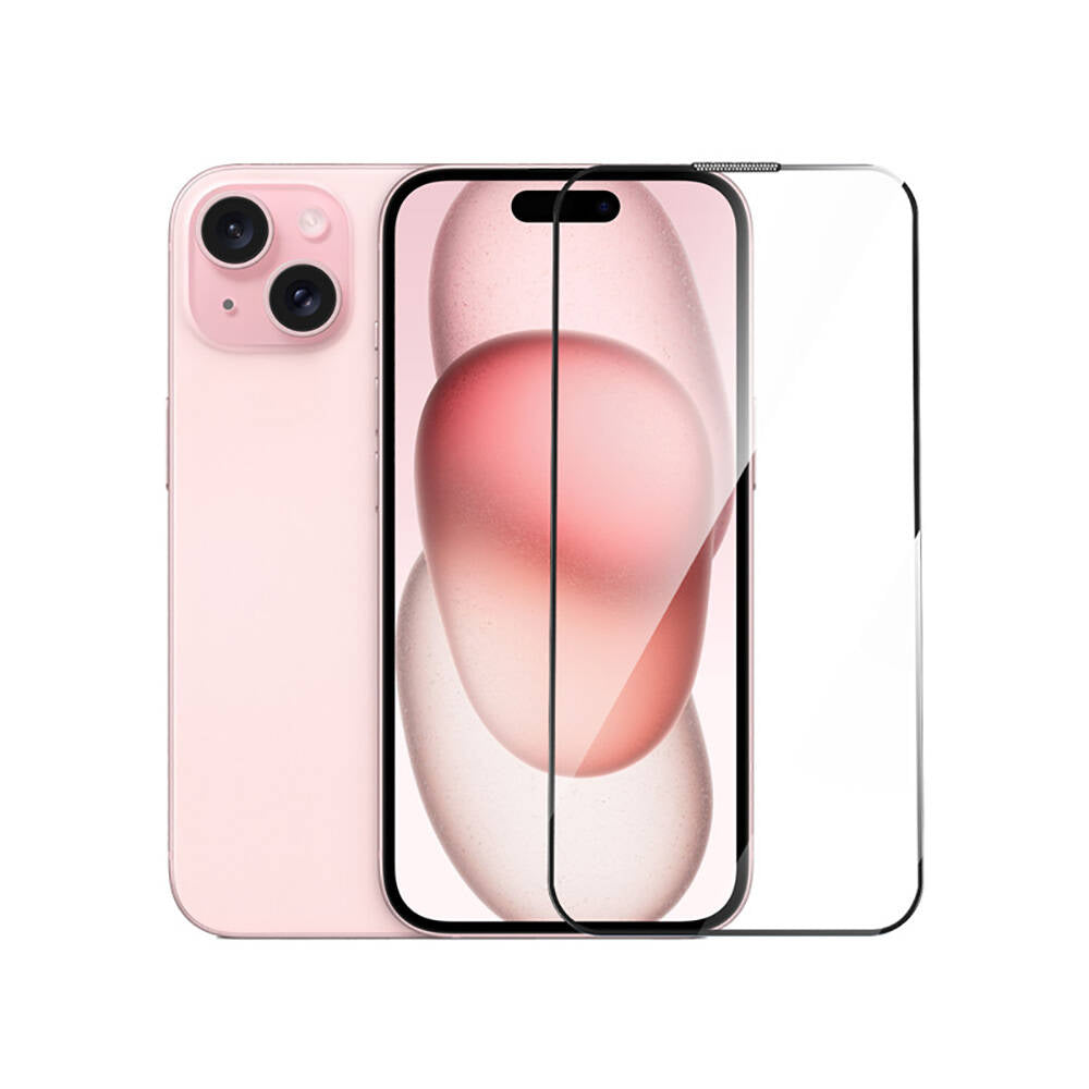 GT-014 Şeffaf iPhone 16 Plus Ekran Koruyucu 25'li Paket