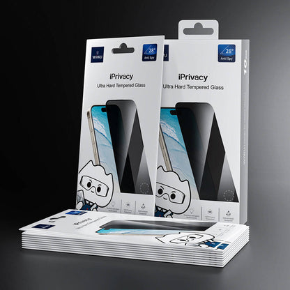GT-015 iPrivacy iPhone 16 Plus Ekran Koruyucu 10'lu Paket