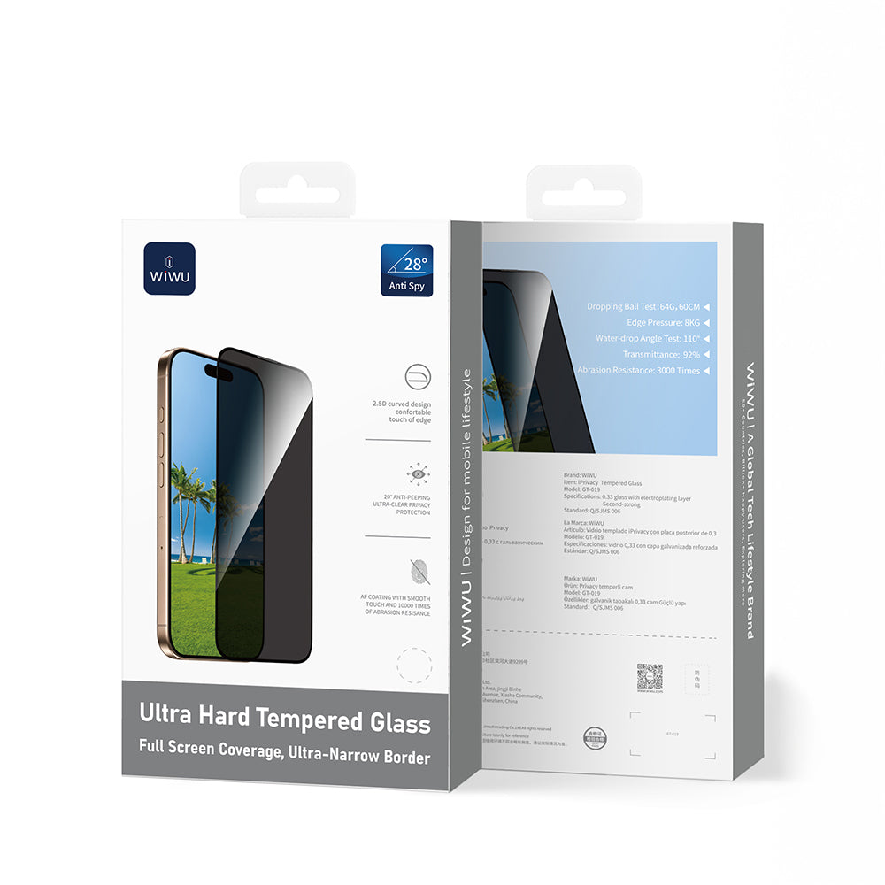 GT-028 iPrivacy iPhone 17 Pro Max Ekran Koruyucu