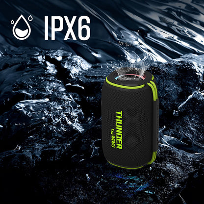 H5 Su Geçirmez RGB Işıklı TWS Bluetooth 15W Hoparlör