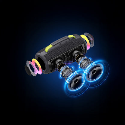 H7 RGB Işıklı Askılı TWS Bluetooth 40W Hoparlör