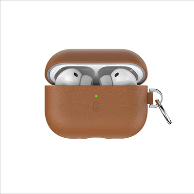 HC-201 Parmak İzi Bırakmayan Deri AirPods Pro 3 Kılıf