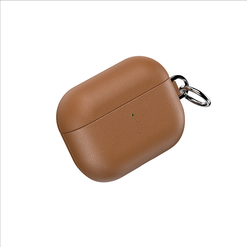 HC-201 Parmak İzi Bırakmayan Deri AirPods Pro 3 Kılıf