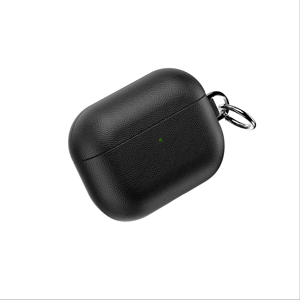 HC-201 Parmak İzi Bırakmayan Deri AirPods Pro 3 Kılıf