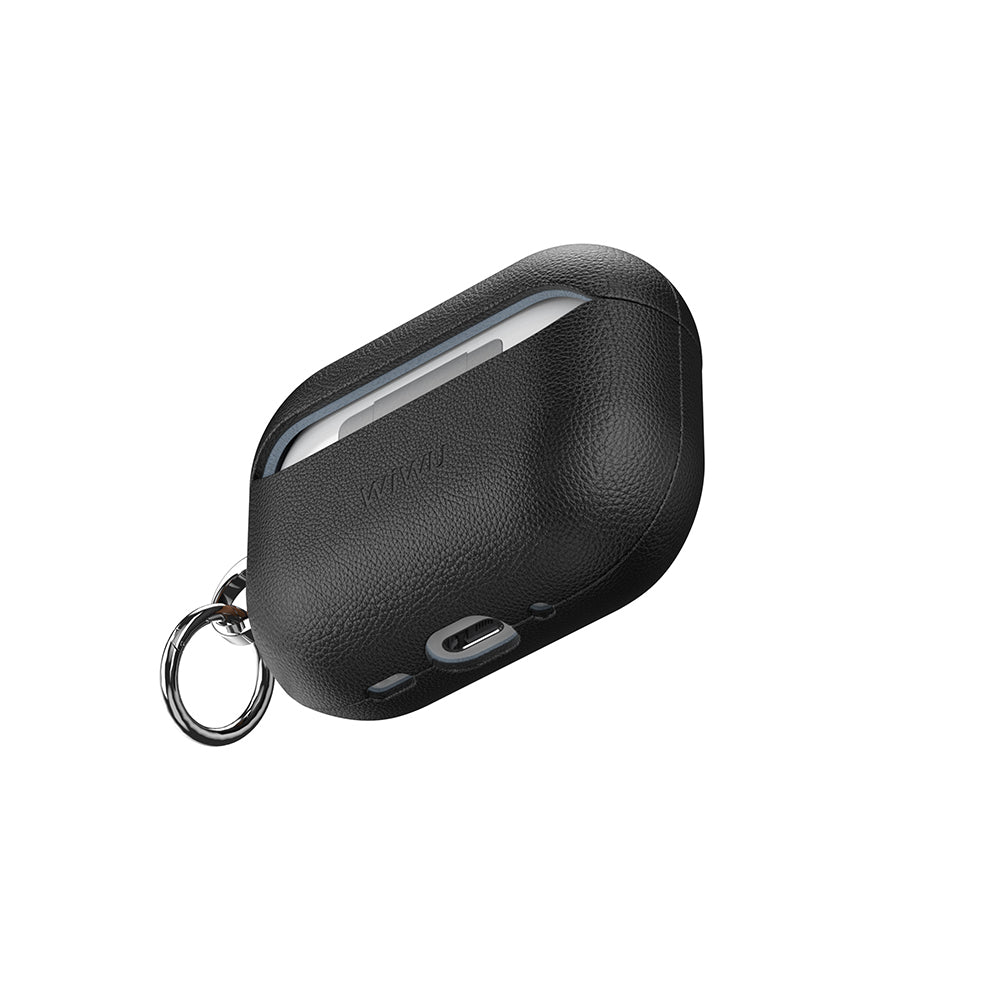 HC-201 Parmak İzi Bırakmayan Deri AirPods Pro 3 Kılıf – wiwu