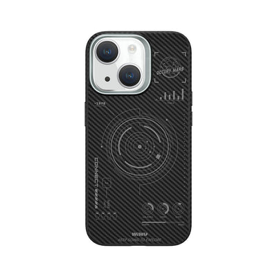 HHX-016 Karbon Fiber 600D Mars Kevlar iPhone 15 Plus Kılıf