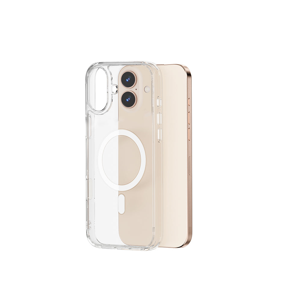 iPhone 16 Kılıf MCC-102 Magnetic Crystal Sert PC Kapak