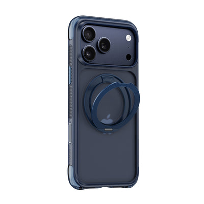 iPhone 17 Pro AG-203 AeroGuard Ultra Airbag 360° Standlı MagSafe Uyumlu Kılıf