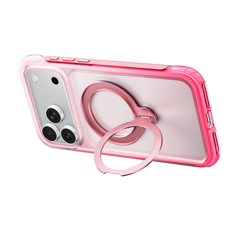 iPhone 17 Pro Max AS-204 AeroShield Aurora Ultra Airbag 360° Standlı MagSafe Uyumlu Kılıf
