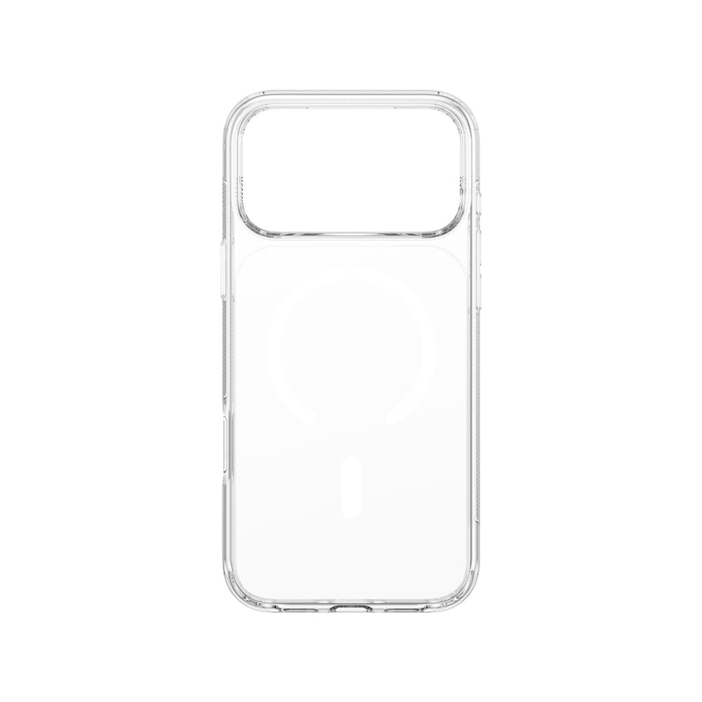 iPhone 17 Pro Max Kılıf CS-202 Crystal Shield Pro M-safe Şarj Özellikli Sararmayan Şeffaf Kapak