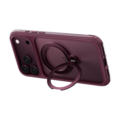 iPhone 18 Pro AG-203 AeroGuard Ultra Airbag 360° Standlı MagSafe Uyumlu Kılıf