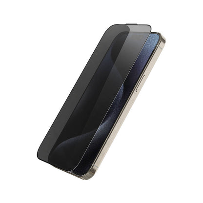 iPrivacy 360° iPhone 15 Pro Kolay Uygulamalı Temperli Ekran Koruyucu