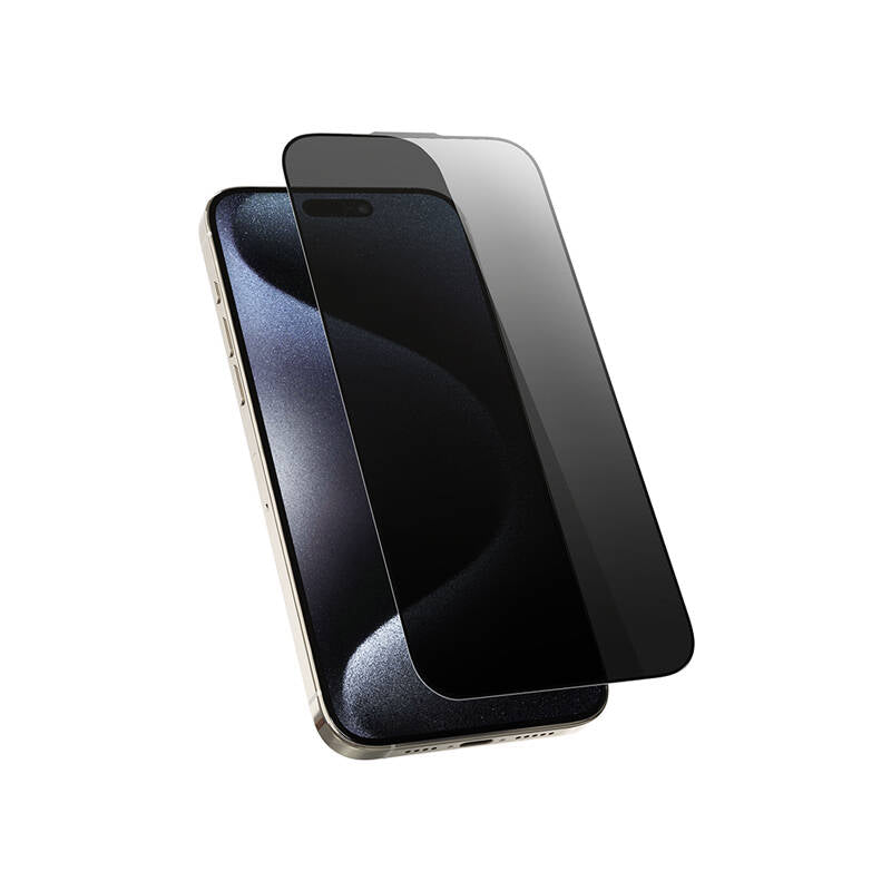 iPrivacy 360° iPhone 16 Pro Max Kolay Uygulamalı Temperli Ekran Koruyucu