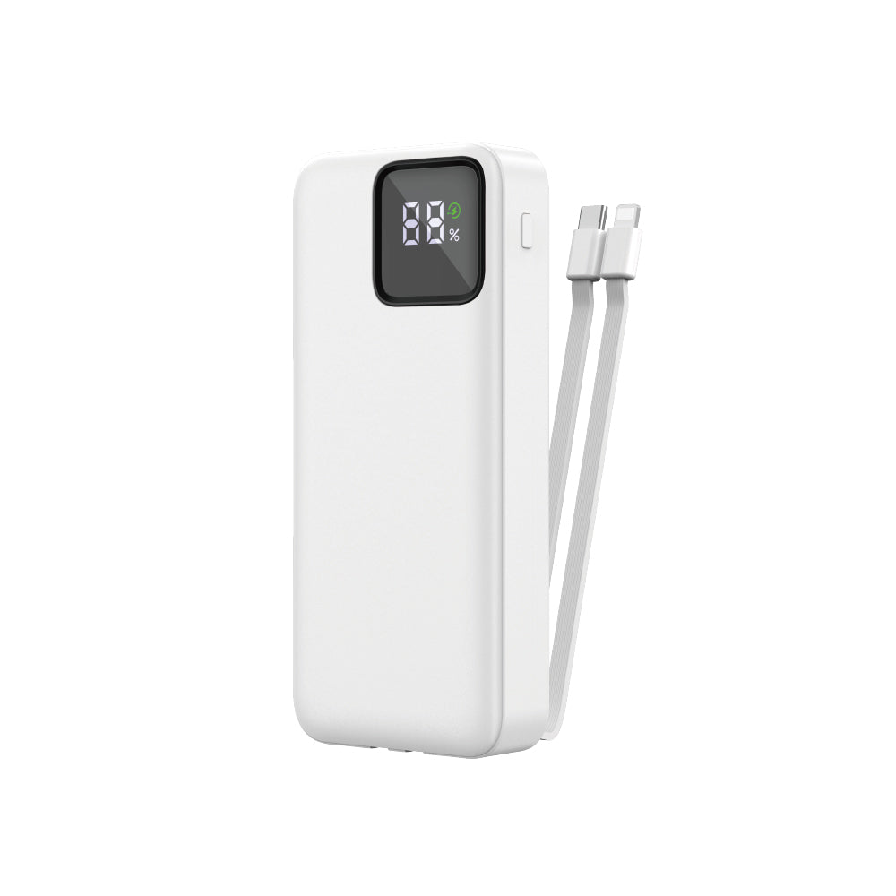 JC-22 Type-C Lightning Kablolu Powerbank 22.5W 20000mAh