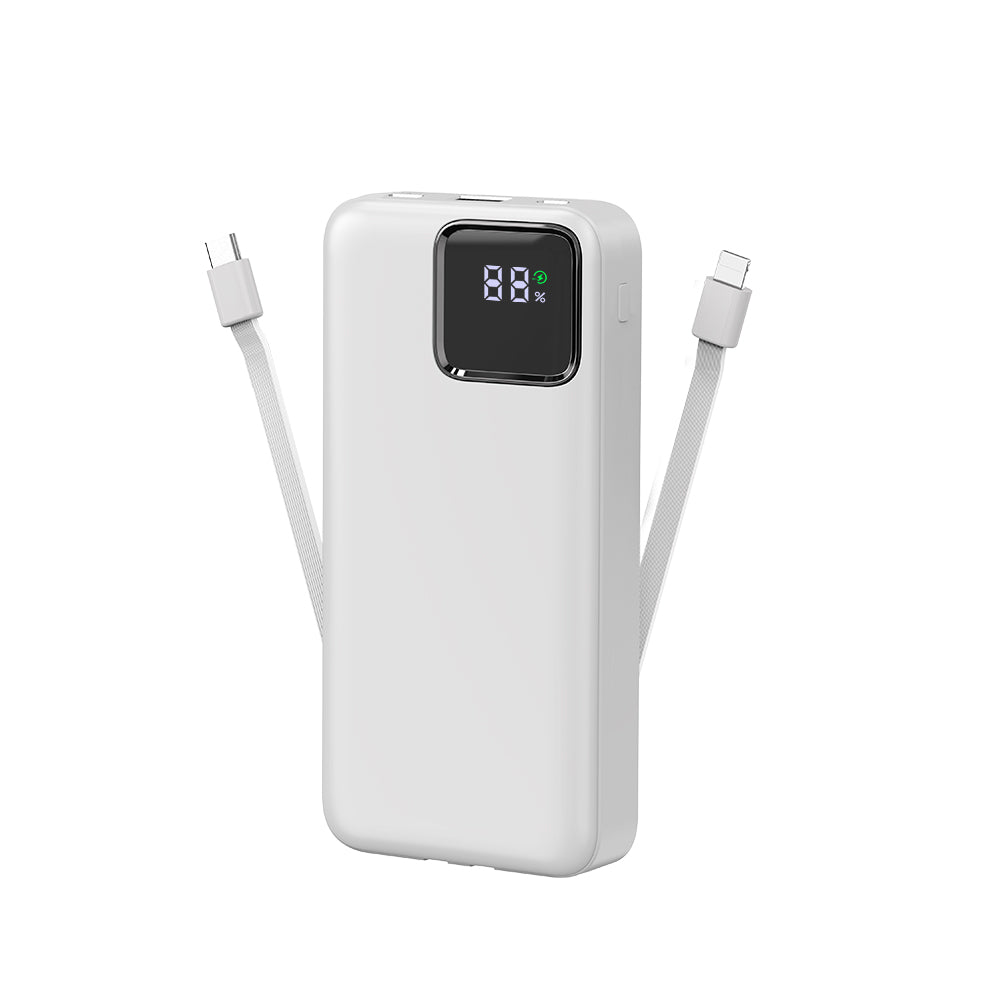 JC-22 Type-C Lightning Kablolu Powerbank 22.5W 20000mAh