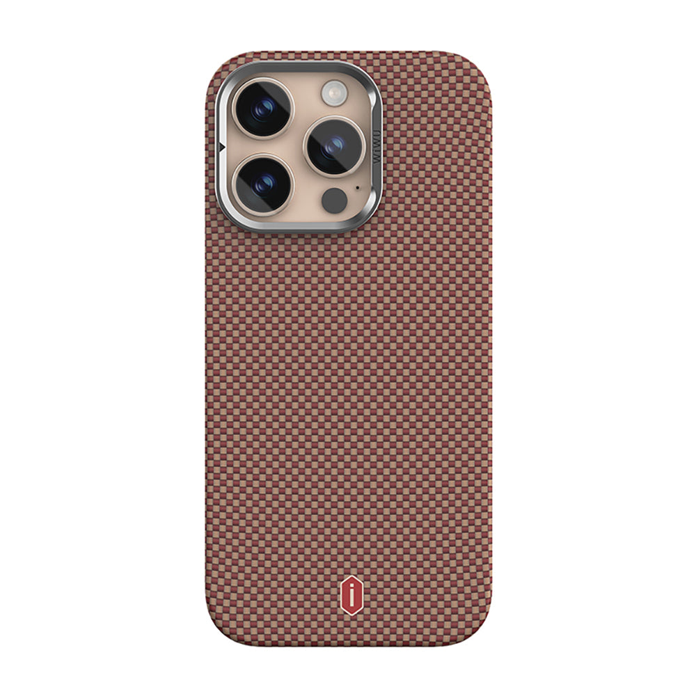 Kamera Standlı Aramid Fiber Karbon iPhone 16 Pro Max Magsafe Uyumlu Kılıf