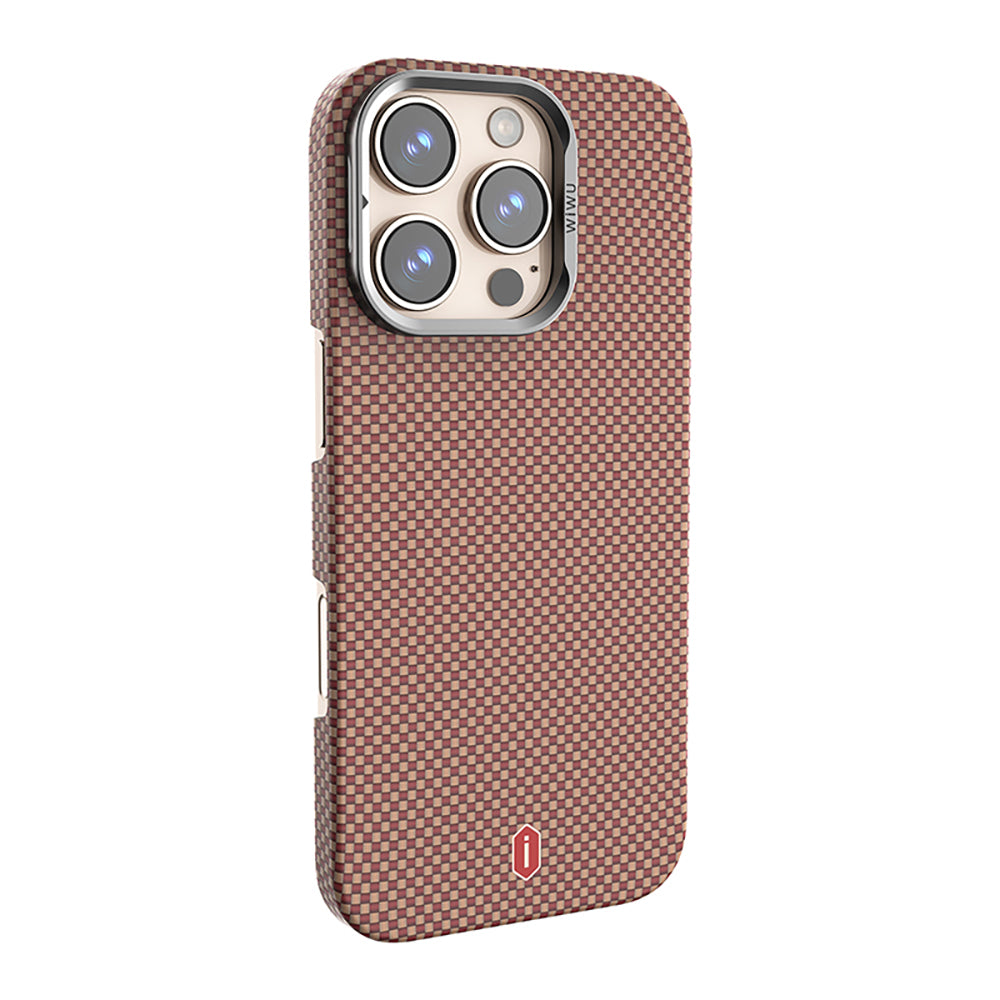 Kamera Standlı Aramid Fiber Karbon iPhone 16 Pro Max Magsafe Uyumlu Kılıf