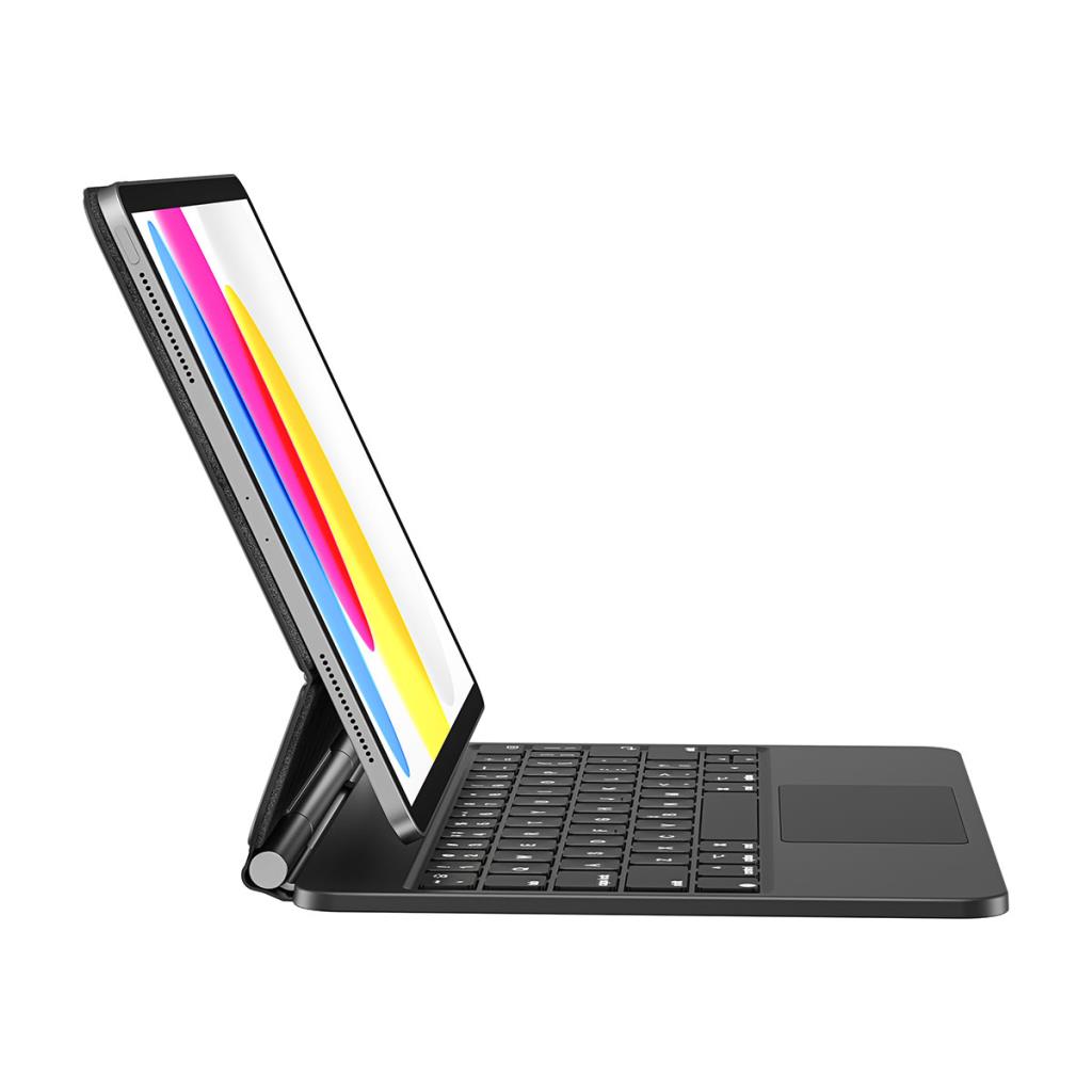 KX005 Aydınlatmalı Touchpad Klavyeli iPad Kılıfı