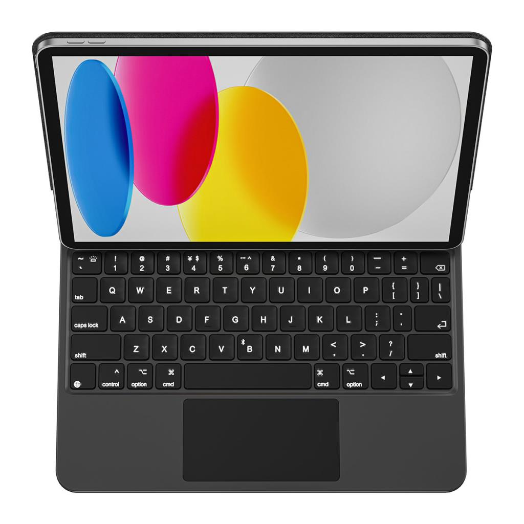 KX005 Aydınlatmalı Touchpad Klavyeli iPad Kılıfı