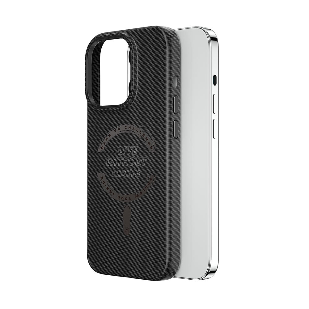 LCC-107 Karbon Fiber Magsafe Uyumlu iPhone 15 Kılıf