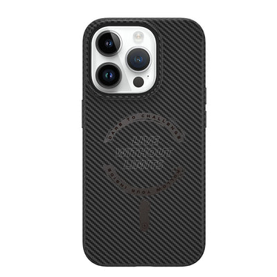 LCC-107 Karbon Fiber Magsafe Uyumlu iPhone 15 Pro Kılıf