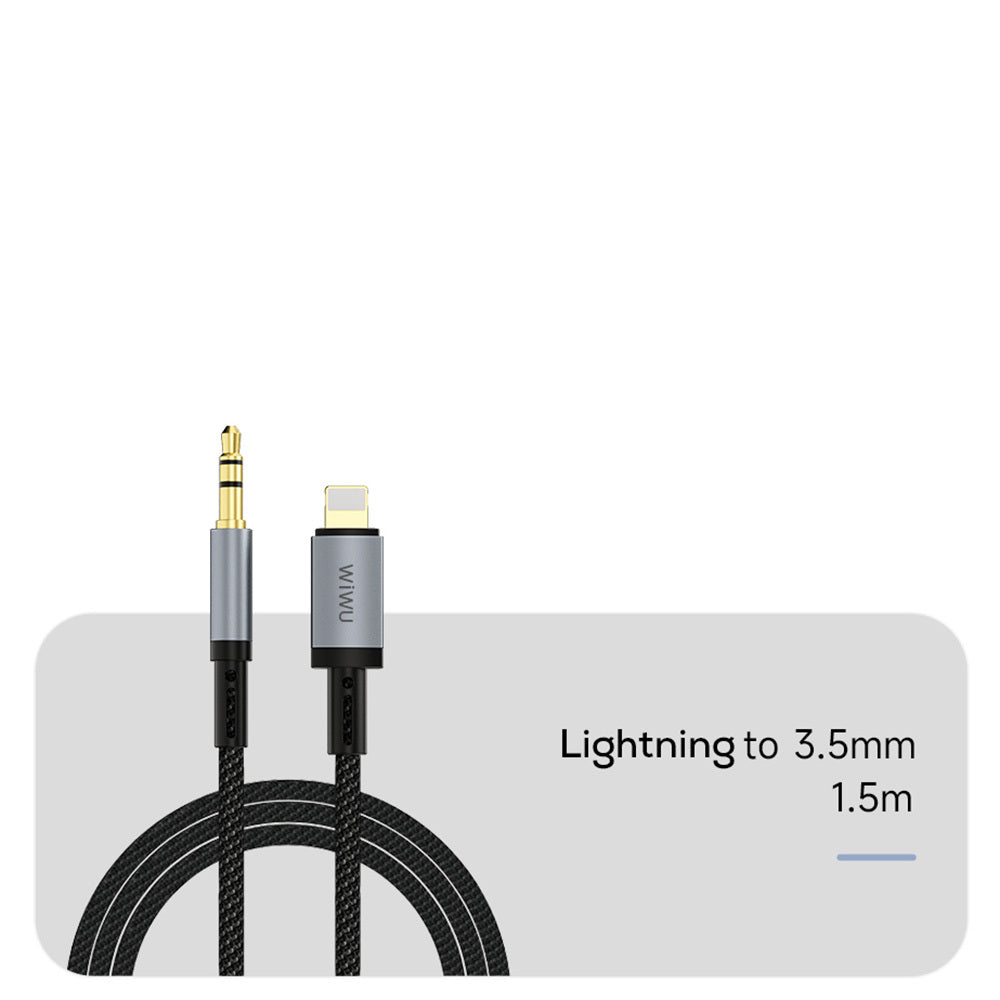 Legend Audio Serisi Lightning to 3.5mm Aux Ses Kablosu 1.5M