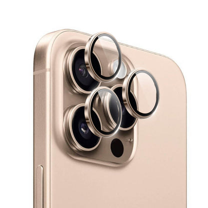 LG-004 Metal iPhone 16 Pro Max Kamera Lens Koruyucu