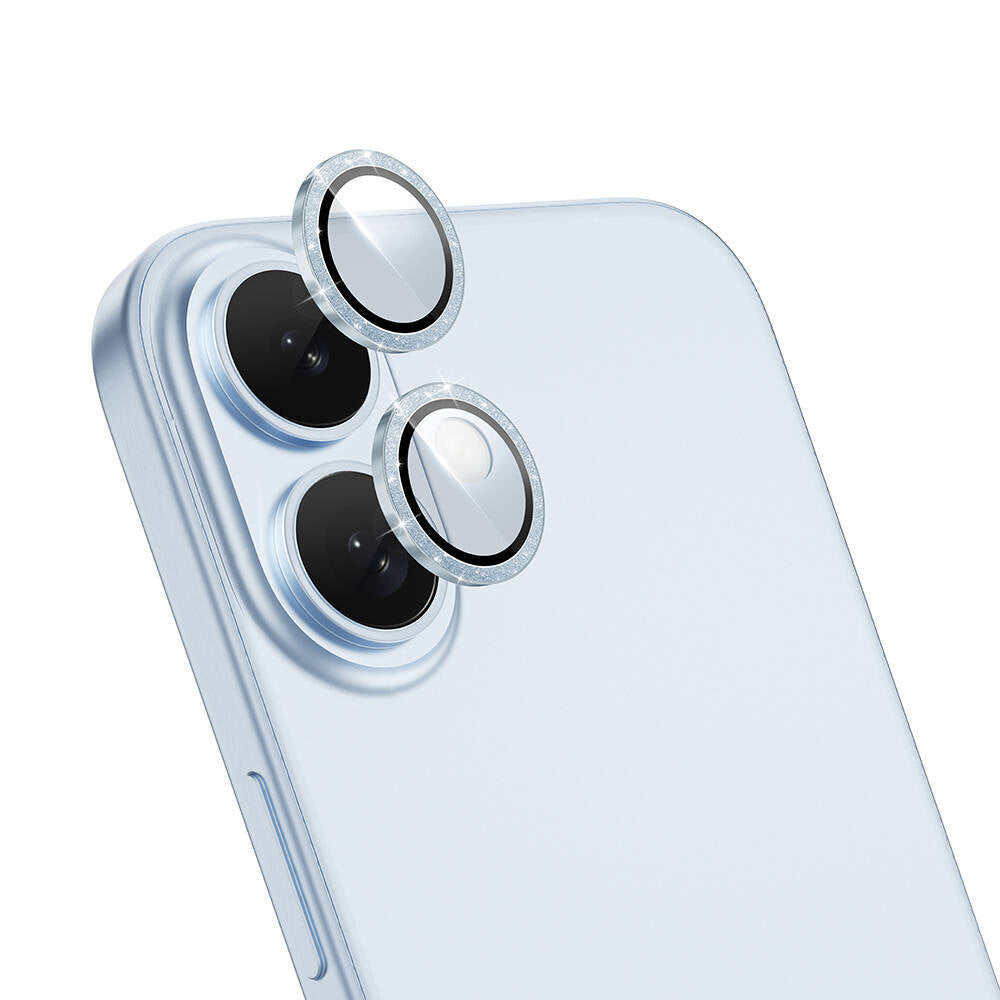 LG-006 Diamond iPhone 16 Kamera Lens Koruyucu
