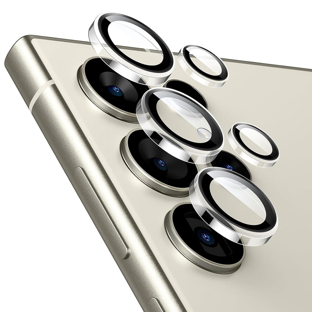 LG-011 Kolay Uygulama Aparatlı Galaxy S25 Ultra Kamera Lens Koruyucu