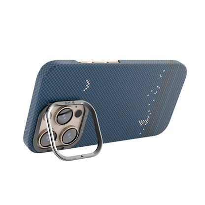 Magsafe Kamera Standlı Aramid Fiber iPhone 16 Pro Kılıf