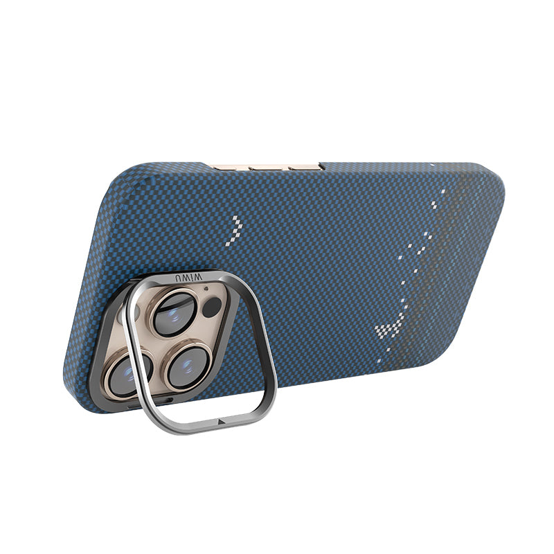 Magsafe Kamera Standlı Aramid Fiber iPhone 16 Pro Max Kılıf