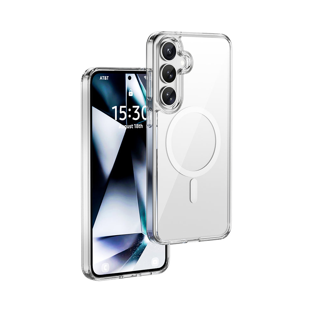 MCC-101 Magsafe Uyumlu Crystal Sert PC Galaxy S26 Plus Kılıf