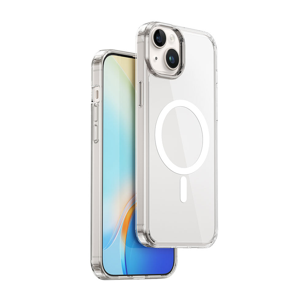 MCC-101 Magsafe Uyumlu Şeffaf Sert iPhone 15 Plus Kılıf