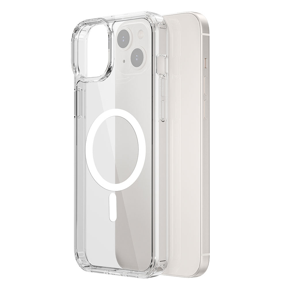 MCC-101 Magsafe Uyumlu Şeffaf Sert iPhone 15 Plus Kılıf