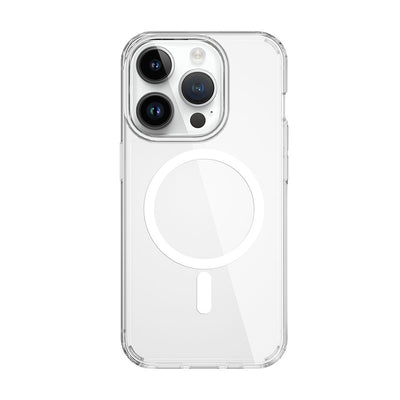 MCC-101 Magsafe Uyumlu Şeffaf Sert iPhone 15 Pro Max Kılıf