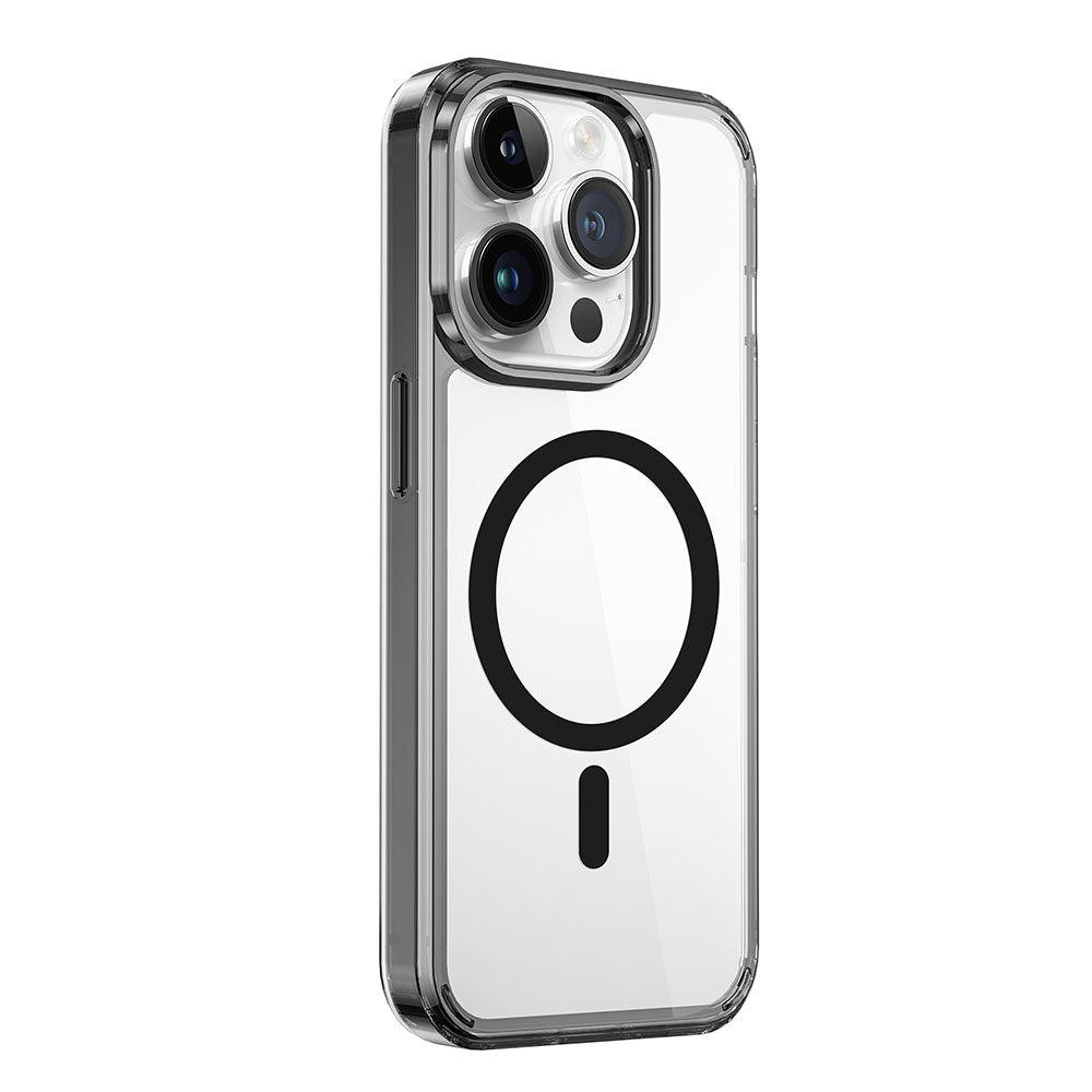 MCC-101 Magsafe Uyumlu Şeffaf Sert iPhone 15 Pro Max Kılıf