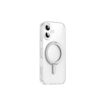 MCC-201 iShield Ultra Magsafe Uyumlu Standlı Crystal iPhone 17 Kılıf