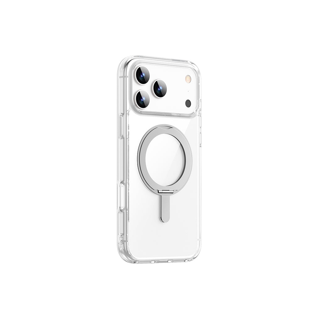 MCC-201 iShield Ultra Magsafe Uyumlu Standlı Crystal iPhone 17 Pro Kılıf