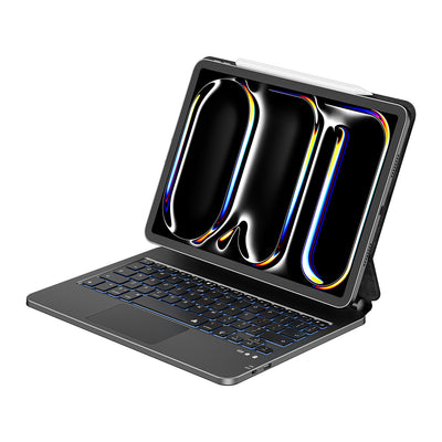 MK-003 Gizli Kalem Bölmeli Klavyeli iPad Kılıfı