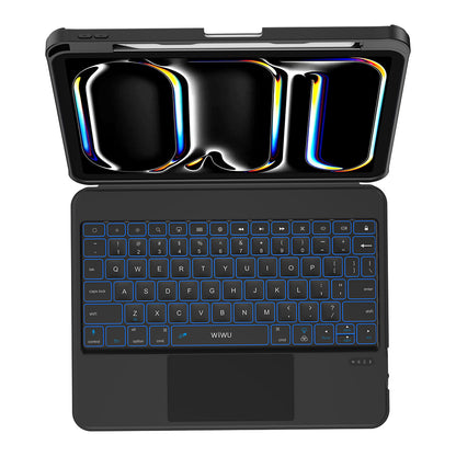 MK-007 Combo Pro Kalem Bölmeli iPad Pro 13 Kılıf