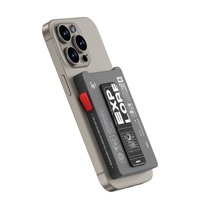 MW-002 Pop-Up Buton 6 Hazneli Magsafe Standlı Kartlık