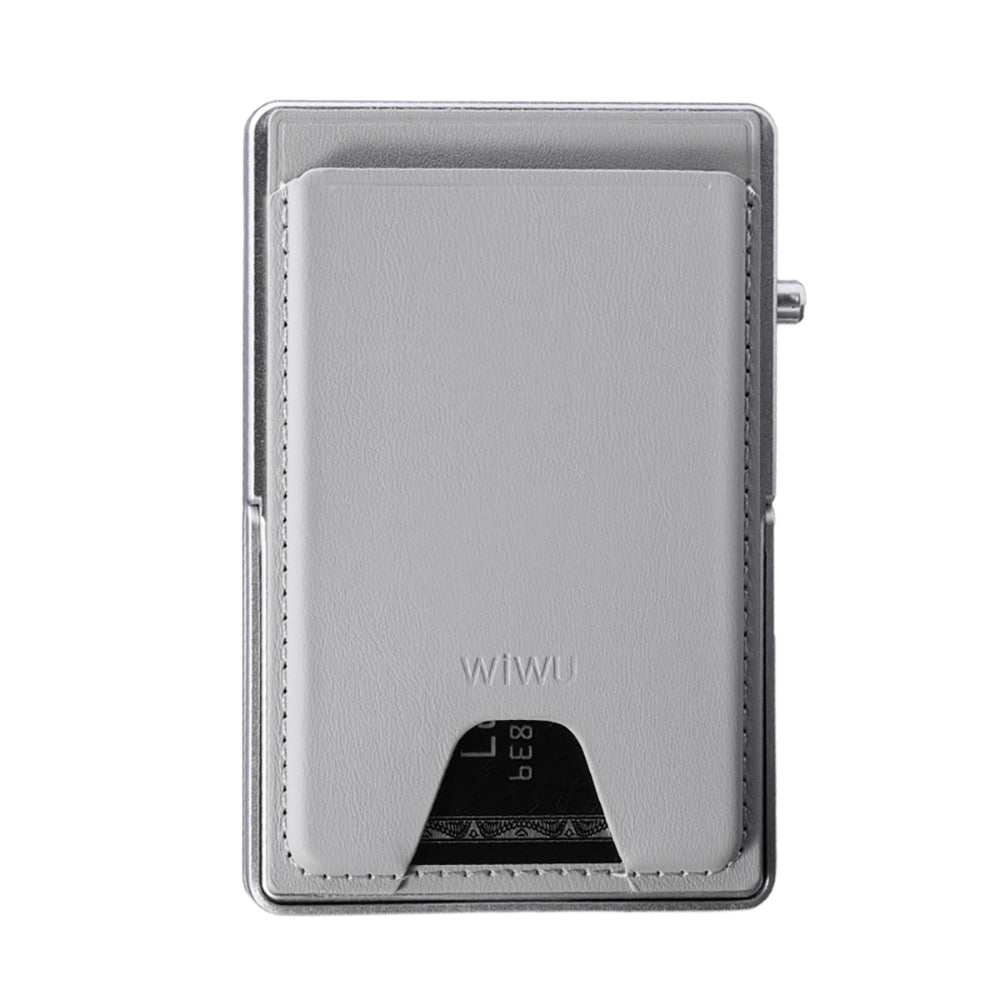 MW-006 Tasarımlı 6 Hazneli PU Magsafe Standlı Kartlık
