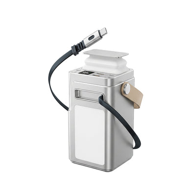 NX004-B 60.000 mAh 200W PD Type-C Kablolu Dijital Ekranlı Powerbank