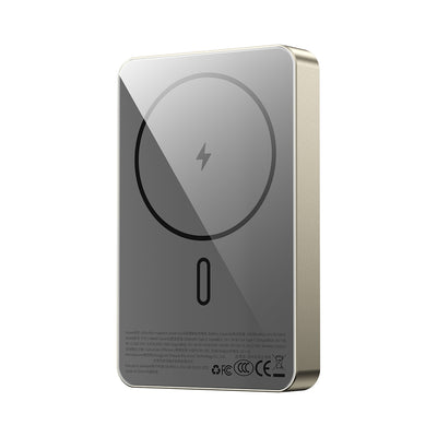 P15-1 MagSafe Uyumlu 10000mAh 15W Kablosuz Şarjlı Ultra İnce Powerbank